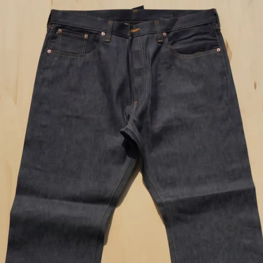 8oz デニムパンツ シンチバック