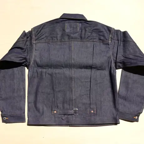8ozデニムJKT シンチバック - 画像 (2)
